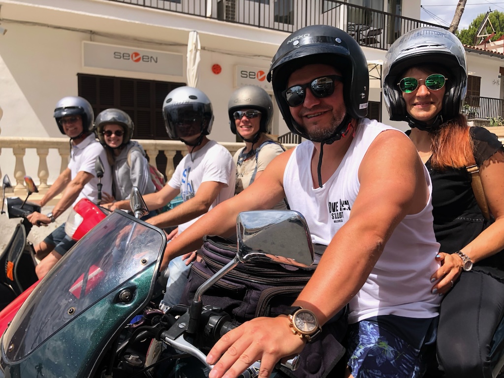 Motorradtour Mallorca Cala Milor